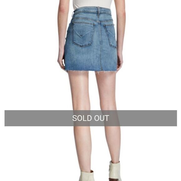 HudsonVivid Denim Raw-Hem Mini Skirt
Size 28 - Picture 2 of 12